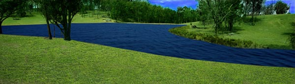 Big Ditch Dams. New dam project Armidale NSW. Dam redesign concept visualisation