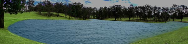 Big Ditch Dams. New dam project Armidale NSW. Dam redesign concept visualisation 04