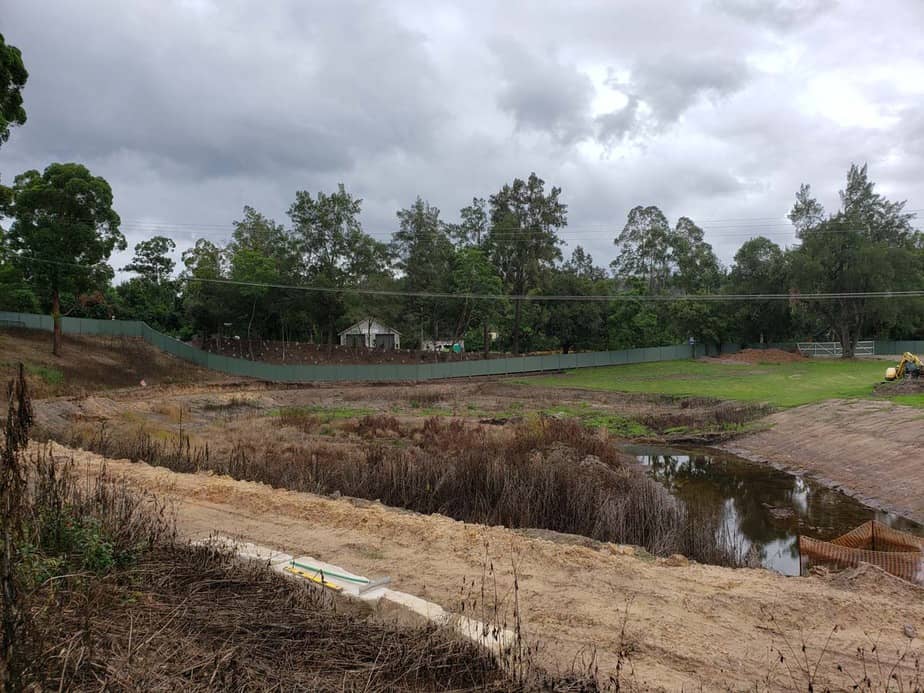 Big Ditch Dam Builders Wisemans Ferry project