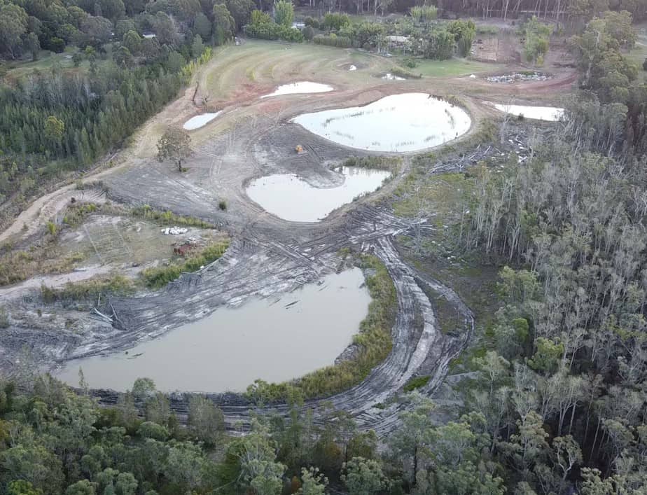 Big Ditch Dam Builder Dams at 583 Beranghi Rd Crescent Head