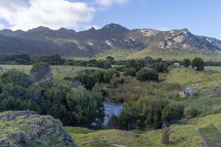 Big Ditch Dam Builders Dam design Flinders Island Before