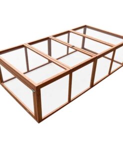 Chicken coop LARGE Run Guinea Pig Cage Villa Extension Rabbit hutch house pen