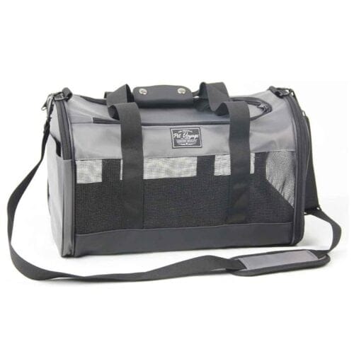 Pet Travel Bag Dog Cat Puppy Portable Foldable Carrier Medium Shoulder Grey Sac Big Ditch Dam