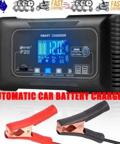 12/24V Automatic Car Battery Charger For Lithium Lifepo4 Lead-Acid AGM/Gel/SLA