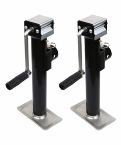 2x Trailer Caravan Canopy Jack Stand 2267kg/ 5000lbs Heavy Duty Weld Bracket