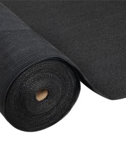 3.66x30m 30% UV Shade Cloth Shadecloth Sail Garden Mesh Roll Outdoor Black