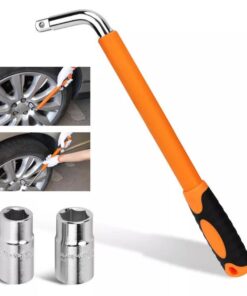 3Pcs Telescoping Lug Wrench 17/19mm 21/23MM Extendable Lug Wrench Tire Wrench