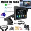 7inch PortableWireless Apple CarPlay Android Auto Touch Screen Car Radio Stereo AU
