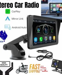 7inch PortableWireless Apple CarPlay Android Auto Touch Screen Car Radio Stereo AU