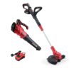 BAUMR-AG Whipper Snipper and Leaf Blower Combo Kit, with 20V SYNC Battery and Charger