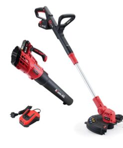 BAUMR-AG Whipper Snipper and Leaf Blower Combo Kit, with 20V SYNC Battery and Charger