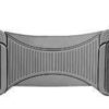COLOSSUS 1-Piece Car Mat - GREY [Rubber/Carpet]
