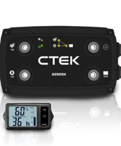 CTEK 20A OFF GRID Battery Charging System with D250SA and Digital Display Monitor for Wind and Solar