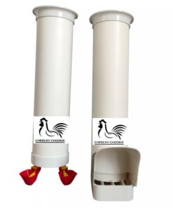 Cheecky Chooka Poultry Feeder & Waterer Set