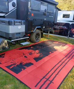 Country Orange 4m x 2.4m recycled poly mat
