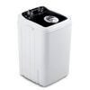Dev King 4.6KG Mini Portable Washing Machine - Black