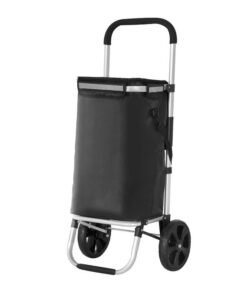 Emajin Shopping Trolley Cart Foldable 45KG Black