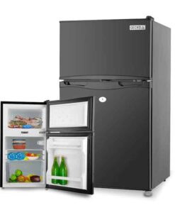 GECKO 95L Portable Upright Fridge Refrigerator 12V/24V/240V Caravan Motorhome