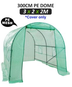 Garden Greenhouse Shed PE Cover Only 300cm Dome Tunnel