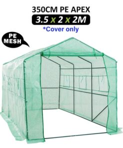 Garden Greenhouse Shed PE Cover Only 350m Apex