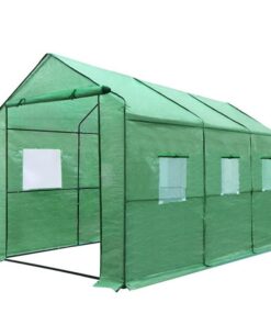 Greenfingers Greenhouse 3.5x2x2M Walk in Green House Tunnel Plant Garden Shed