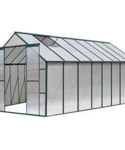 Greenfingers Greenhouse 5.1x2.44x2.1M Aluminium Polycarbonate Green House Garden Shed