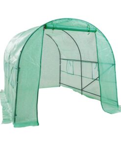 Greenhouse Walk-In Shed 3x2x2M PE Dome Tunnel Polytunnel