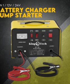 Kingtech 2in1 Battery Charger Jump Starter New Dual Heavy Duty Car Charger 40Amp
