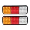 Pair 75 LED Tail Lights Stop Reverse Indicator 12V Ute Trailer Caravan Truck Boat
