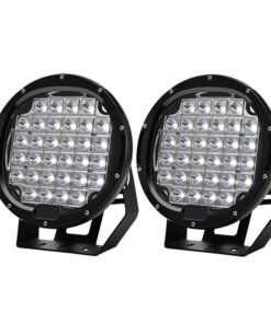 Pair LED Driving Lights 9 Inch Flood Spot Lights Car Truck SUV 12V 24V