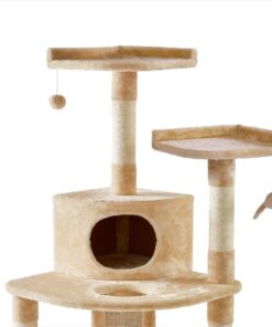 Petwiz 132cm Mimi Cat Scratching Post Condo Tree