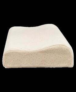Pure Natural Latex Sleep Pillow Spine Support 30 x 50cm