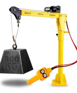 T-REX 800kg Electric Hoist Winch Crane 12V 360 Degree Engine Car Truck Lift NEW