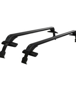 Universal Car Roof Rack Cross Bars 90cm Aluminium Adjustable Lockable 45kg Clamps