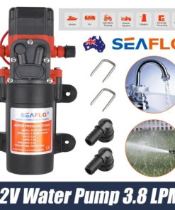 Water Pump 12V RV Camper Pressurized Pump Caravan Boat SEAFLO SFDP1-010-040-21