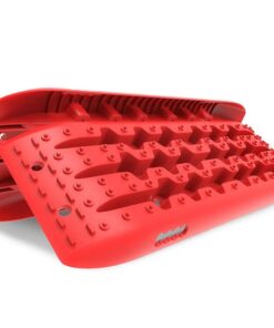 X-BULL KIT1 Recovery track Board Traction Sand trucks strap mounting 4x4 Sand Snow Car RED