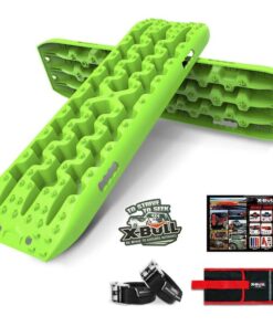 X-BULL Recovery tracks kit Boards Sand Mud Trucks 6pcs strap mounting 4x4 Sand Snow Car green GEN3.0