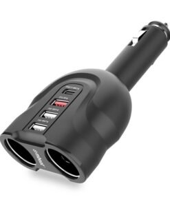 mbeat Gorilla Power 4 Ports USB-C & QC 3.0 Car Charger