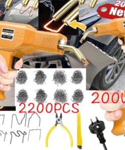 200W Plastic Welder Garage Tool Hot Staplers Cracke Bumper Repair Weld Machine