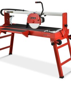 BAUMR-AG 1500W Electric Tile Saw Cutter with 300mm (12") Blade, 920mm Cutting Length, Side Extension Table