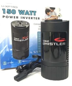 Compact 150W Car Caravan Power Inverter 12v 240v AC DC Sine Wave Can Cup Holder Size