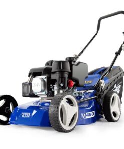 POWERBLADE Lawn Mower 139CC 17" - Petrol Powered Push Lawnmower 4 Stroke Engine