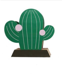 Vetreska Cat Kitten Scratcher Tree Cat Climbing Scratching Board Gym Cactus