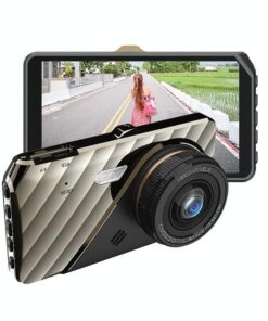 4 Hd 1080P Dual-Lens Car Recorder With Night Vision