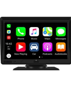 7 Touch Display Car Navigator With Dual-Lens Smart Driving Recorder - Portable And Wireless