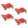 Auto Dolly Car Dolly Wheel Tire 12"x16" Skate 6000lb Repair Slide Set of (4)