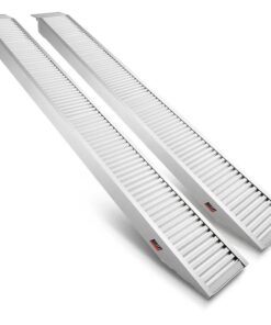 BULLET Pair of 2.5m Aluminium Loading Ramps, 2800kg capacity
