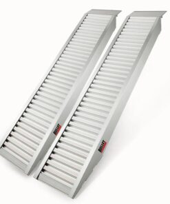 BULLET Pair of 2m Aluminium Loading Ramps, 3310kg capacity