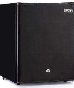 GECKO 70L Portable Fridge Freezer Camping Caravan Car Fridges 12V/24V/240V , Black