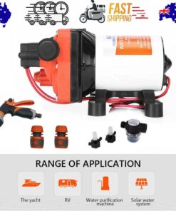 Seaflo 55PSI Pressure 12V Water Pump 11.3LPM For Caravan RV Boat Camper Trailer
